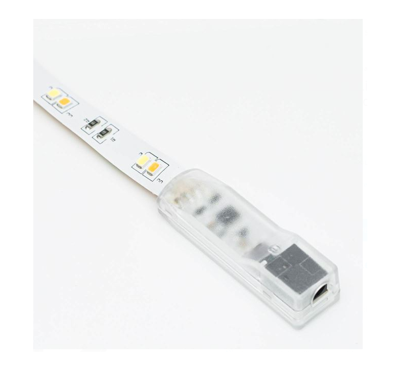 Banda Strip Light Autocolanta cu Lumina Alba si Telecomanda 12V - 5m - imagine 3